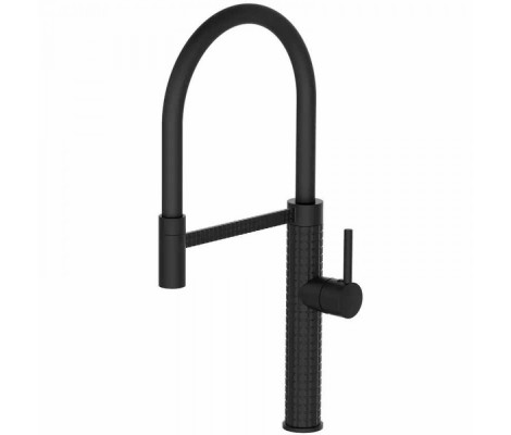 Смеситель д/кухни MIXXUS PREMIUM OLIWER 017 BLACK REFL.BLACK Ø35 (8 шт/ящ)