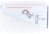 Смеситель для ванны Tiger 006 Euro белый Mixxus Premium