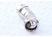 Угол пресс 45°х22 из нержавеющей стали двухраструбный ZTI.559.002222 TIM