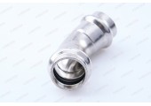 Угол пресс 45°х22 из нержавеющей стали двухраструбный ZTI.559.002222 TIM