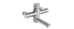 Смеситель для ванны SUS 009 Ø40 короткий из нержавеющей стали SUS304 Mixxus  