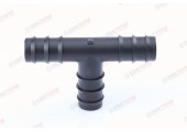 Тройник для многолетней трубки 16мм PL-023 Plamix