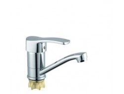 Смеситель д/умывальника CHAMPION PED 555-279-15cm (NUT) (гайка)  (10 шт/ящ)